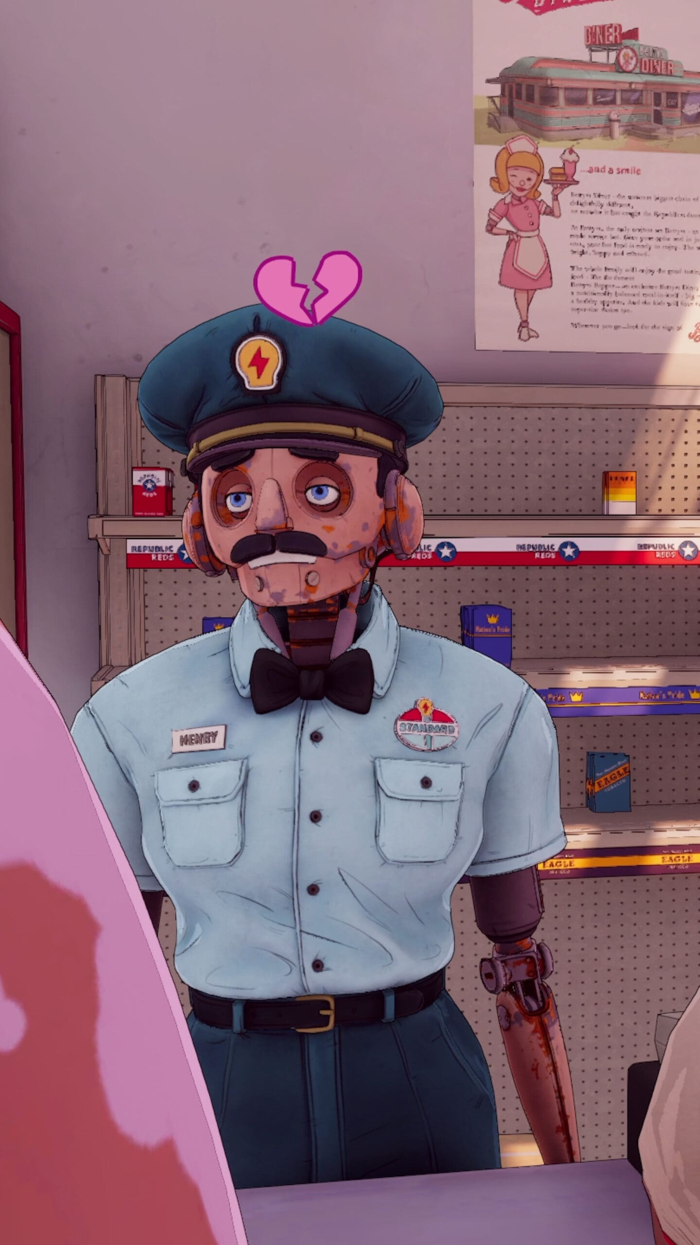 This robot just loves his Betty #shorts