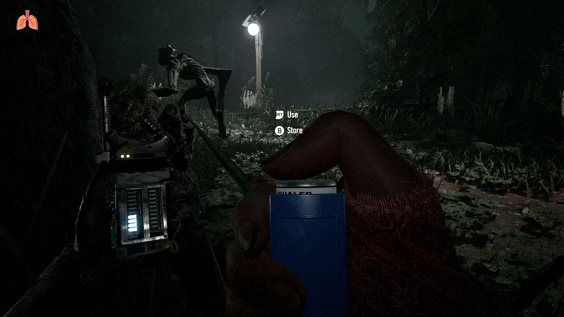 A Quiet Place The Road Ahead review screenshot 7 stress icon inhaler