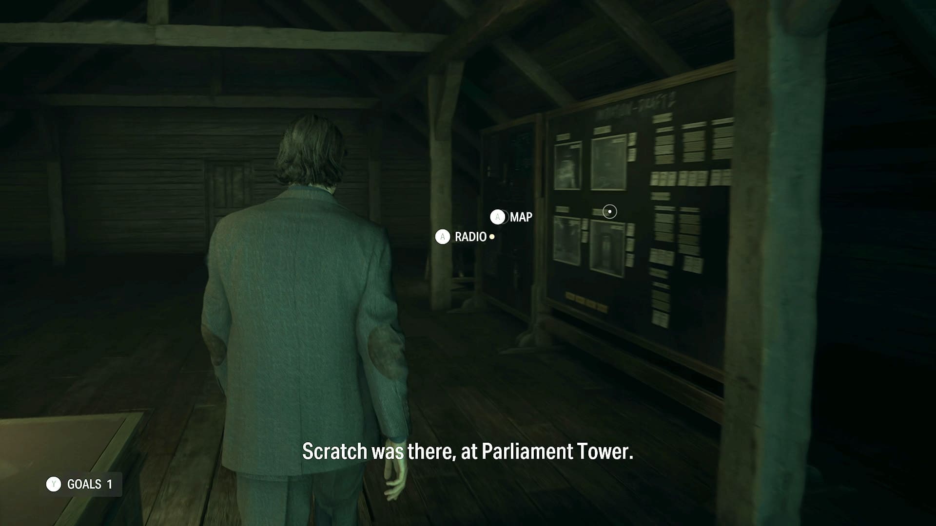 Alan Wake II Deluxe Edition review screenshot 11 Writer's Room dark attic