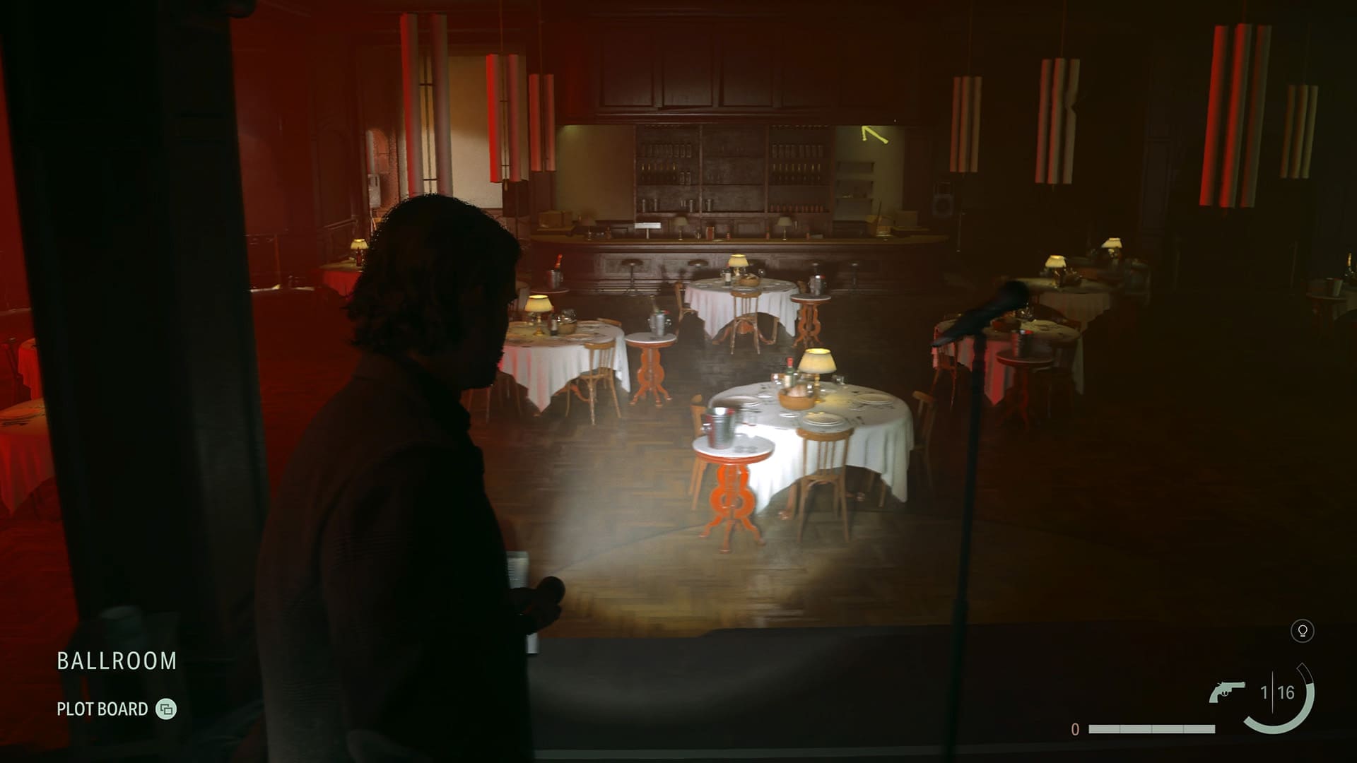 Alan Wake II Deluxe Edition review screenshot 12 Rewriting plot board environment change