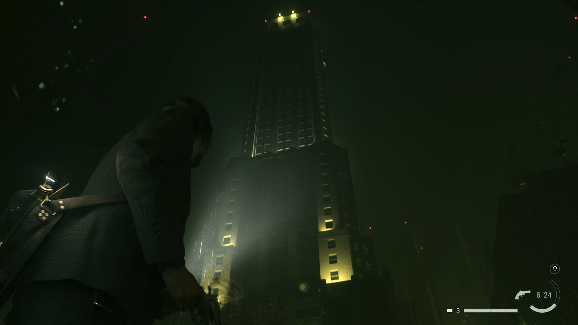 Alan Wake II Deluxe Edition review screenshot 4 Parliament Tower