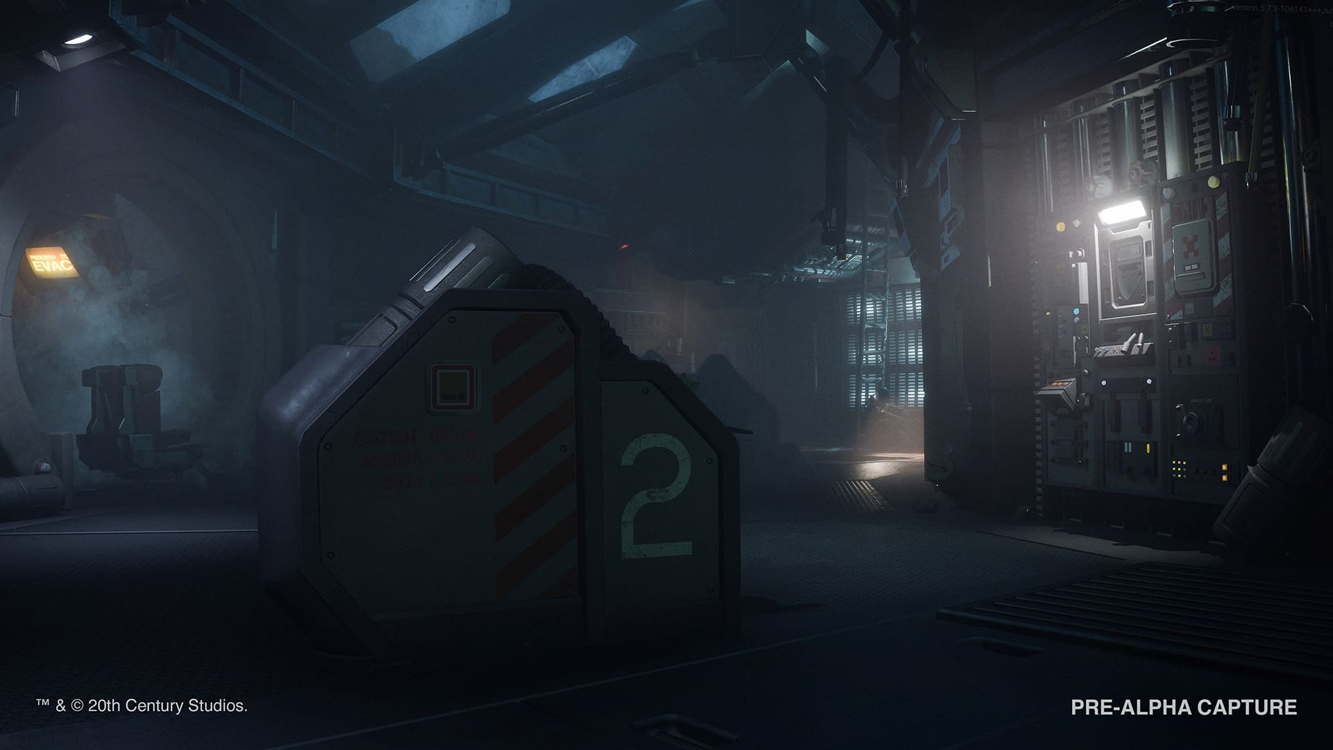 Binnen in het lab is het beeld van de game behoorlijk donker