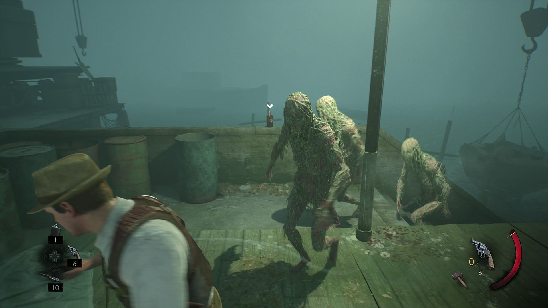 De monsters zien er erg goor uit in Alone in the Dark