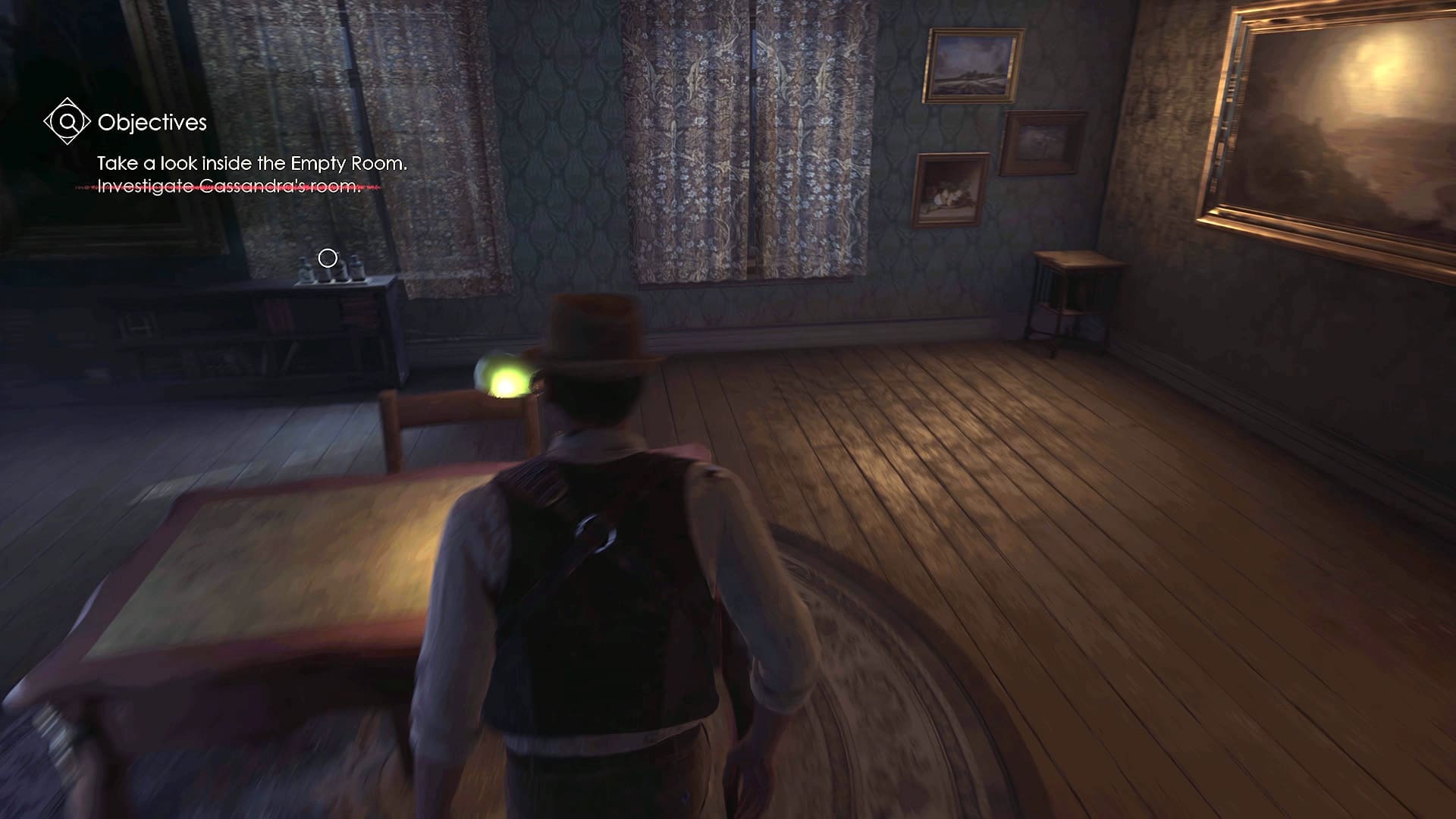 In elke kamer kom je wel iets tegen om puzzels mee op te lossen