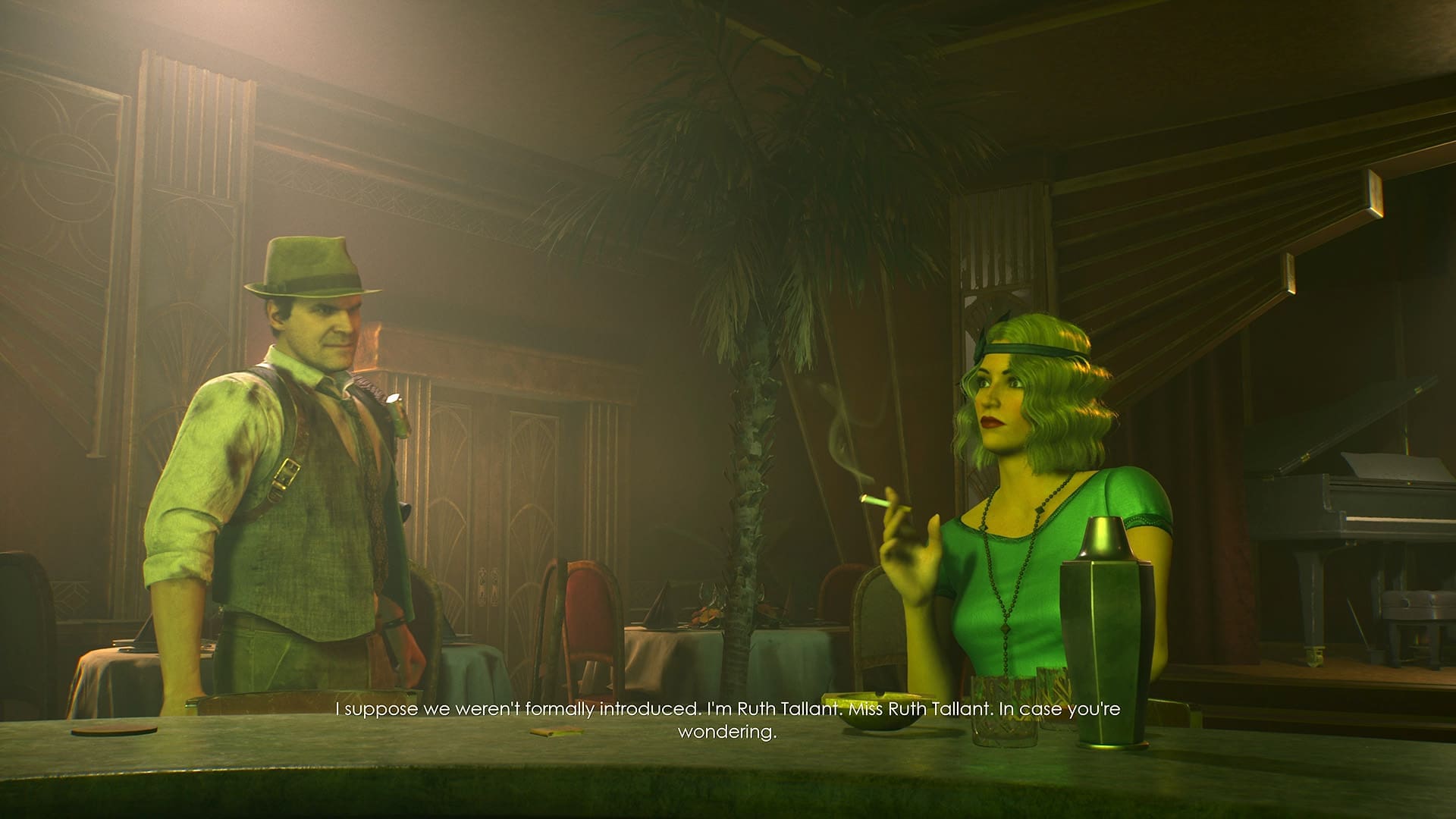 Ruth is een mysterieus en vleiend personage