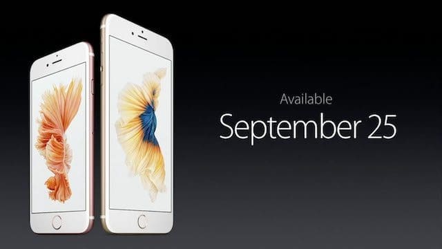 Apple Keynote september 2015 iPhone 6S en 6S Plus