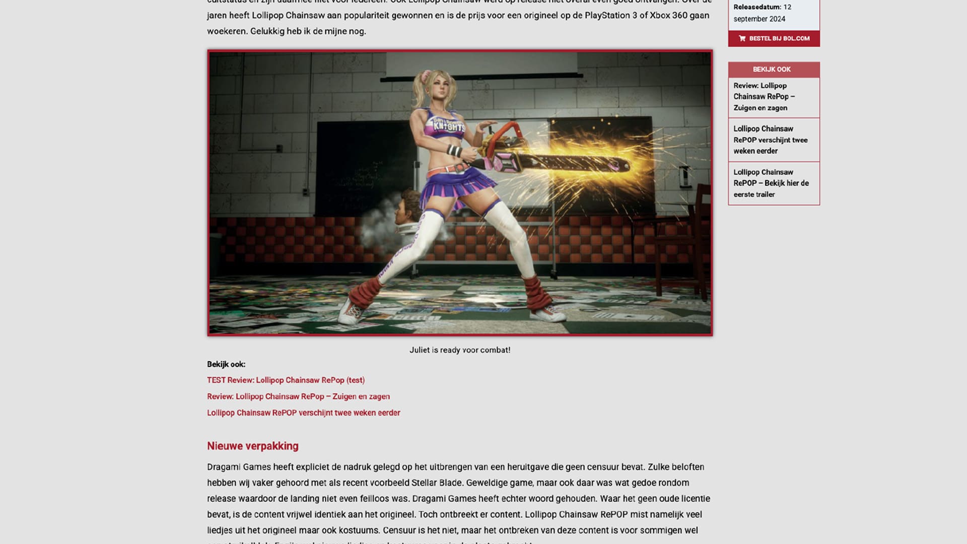 Artikel Het nieuwe SideScroller is bijna hier review voorbeeld 2