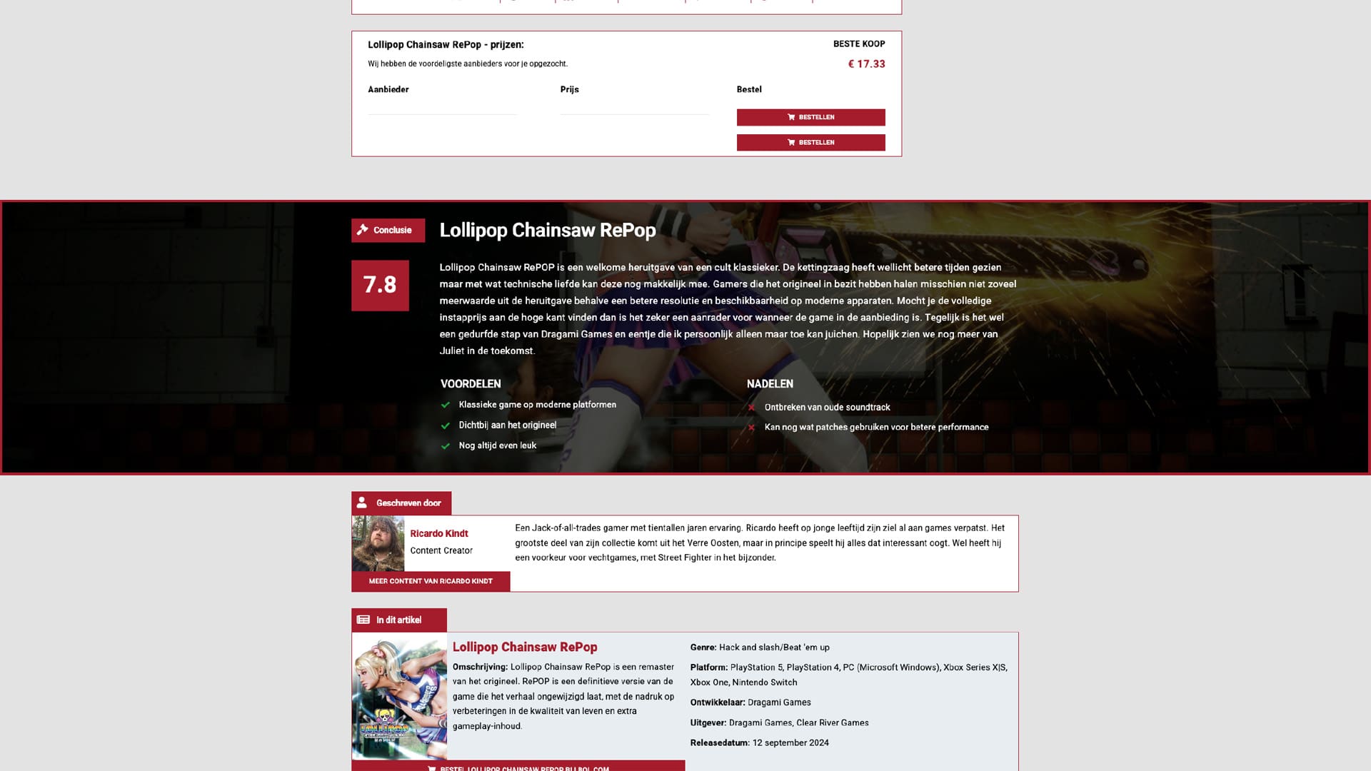 Artikel Het nieuwe SideScroller is bijna hier review voorbeeld 3