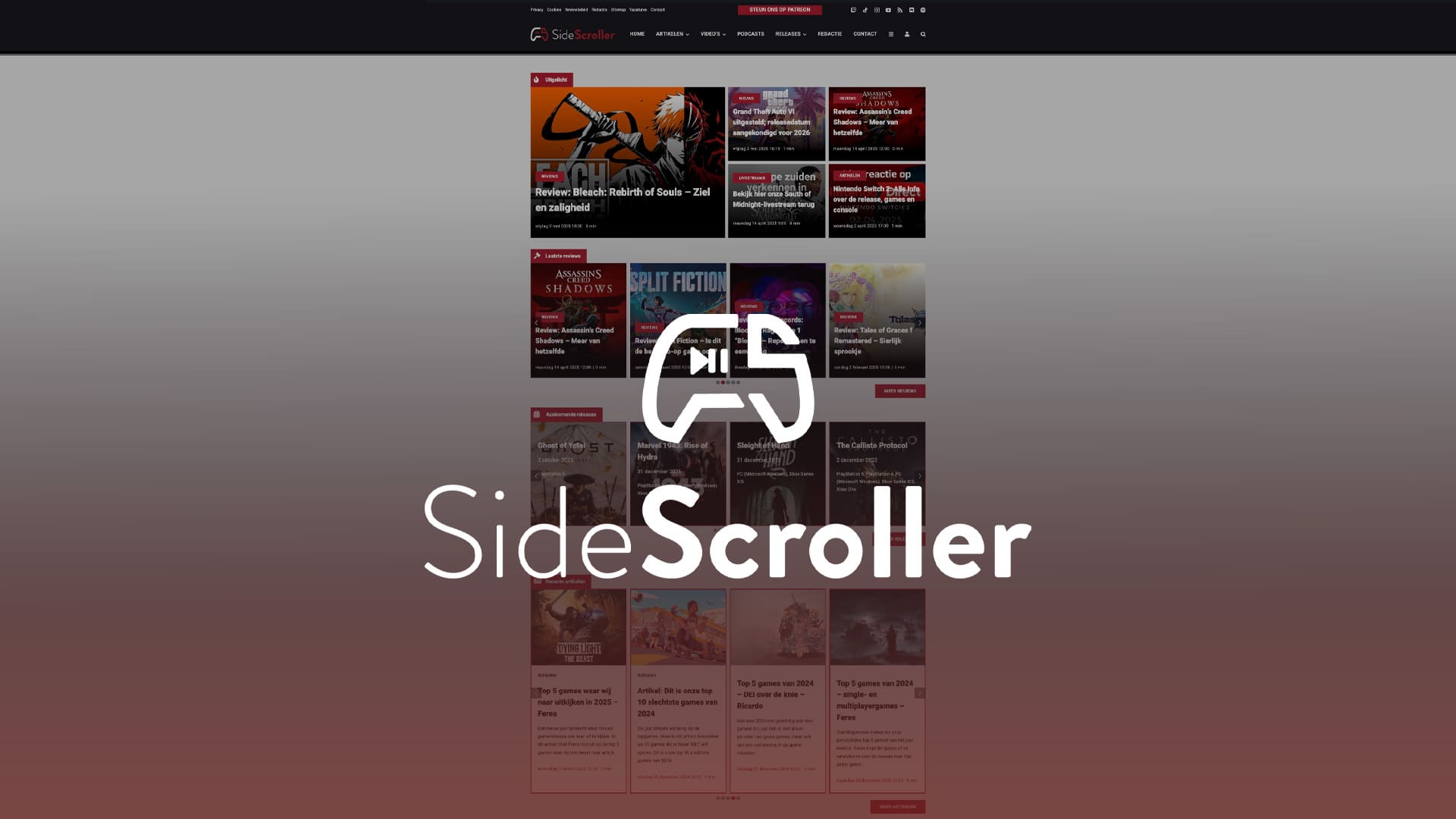 Welkom op SideScroller V2.0