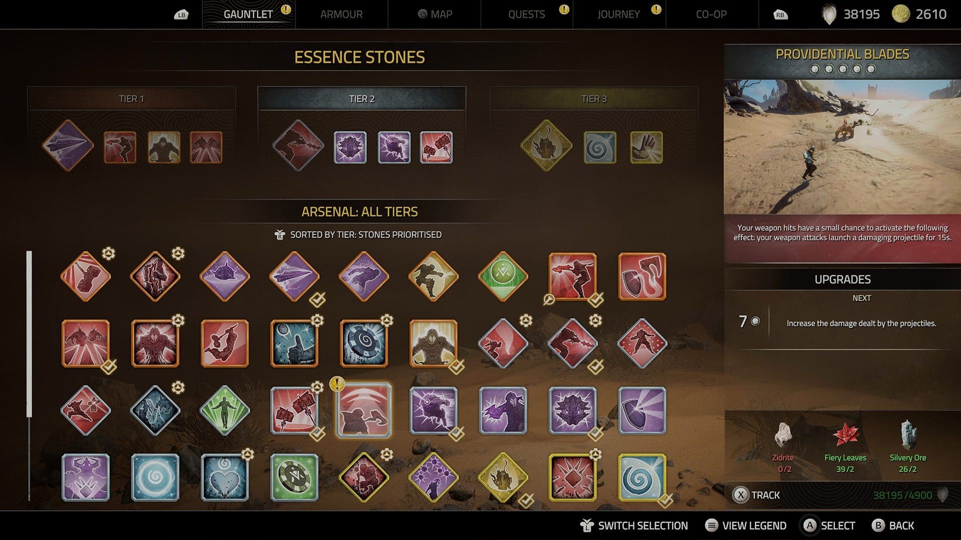 Atlas Fallen review screenshot 3 Momentum Gauge three tiers Essence Stones