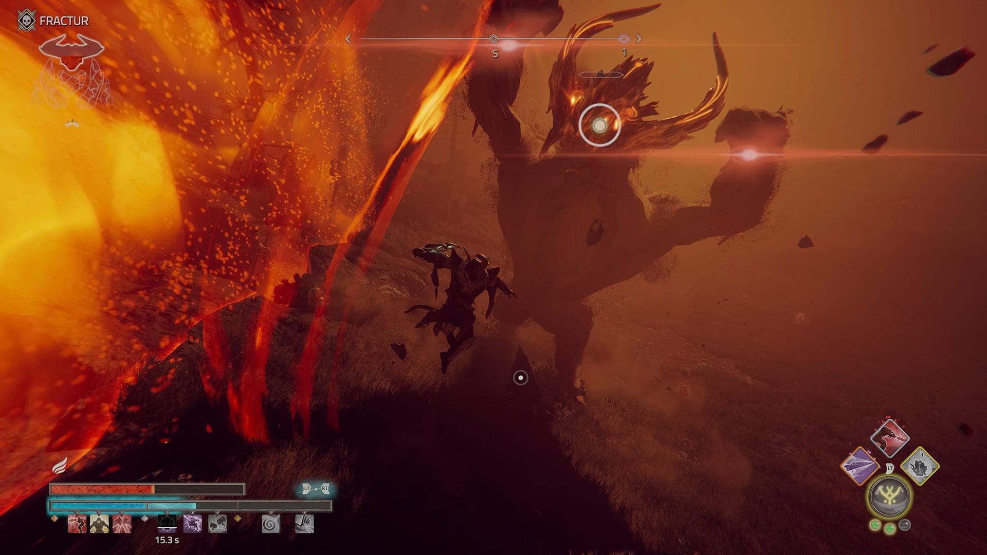 Atlas Fallen review screenshot 9 bosses challenging