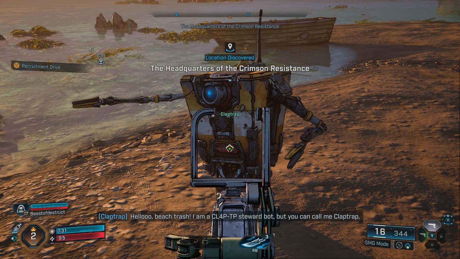 Borderlands 4 review screenshot 13 Claptrap Crimson Resistance