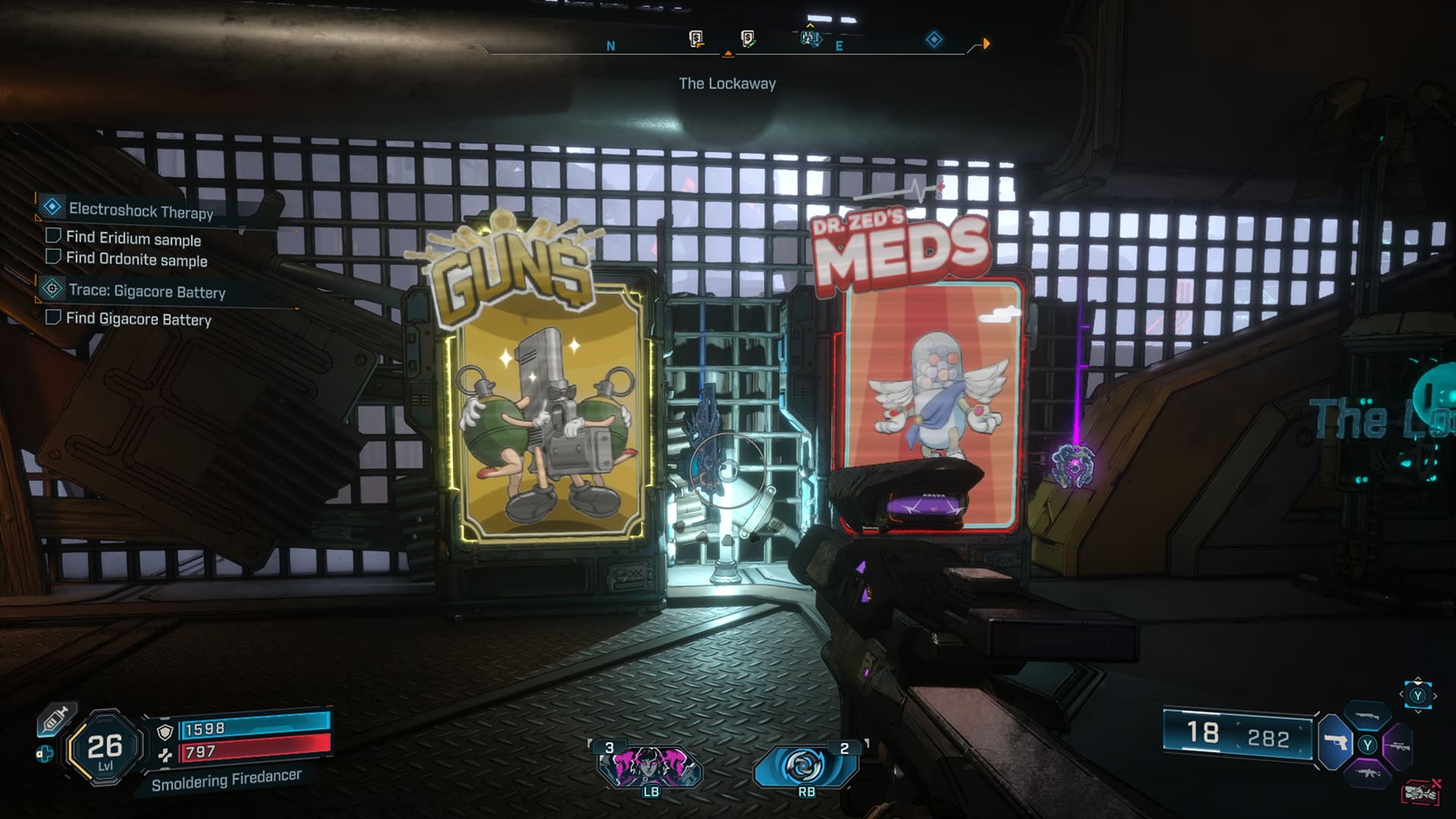 Borderlands 4 review screenshot 9 Vending machines scarce sell white green loot