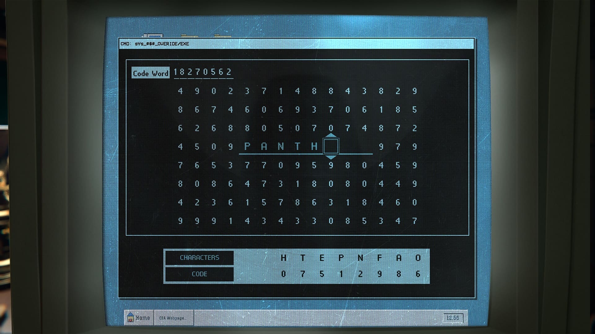 Call of Duty Black Ops 6 review screenshot 17 puzzle element code word computer