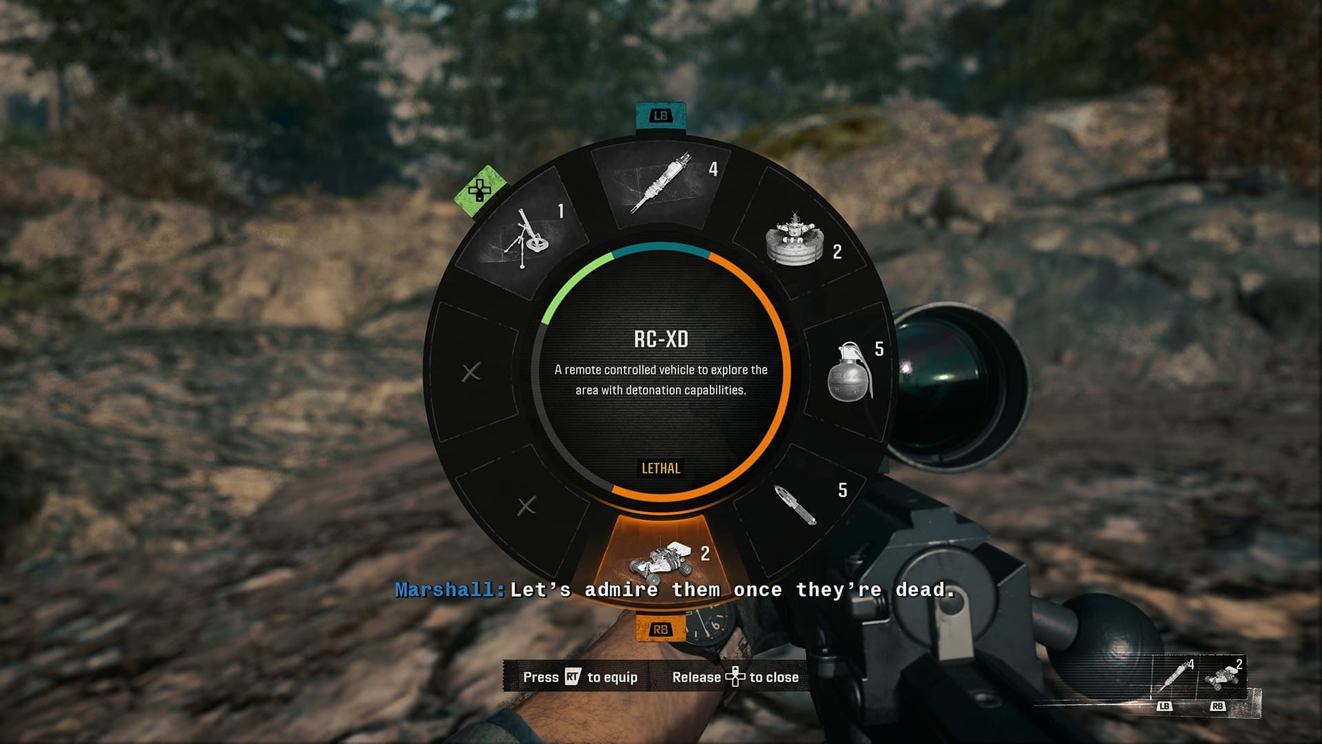 Call of Duty Black Ops 6 review screenshot 21 Equipment Wheel