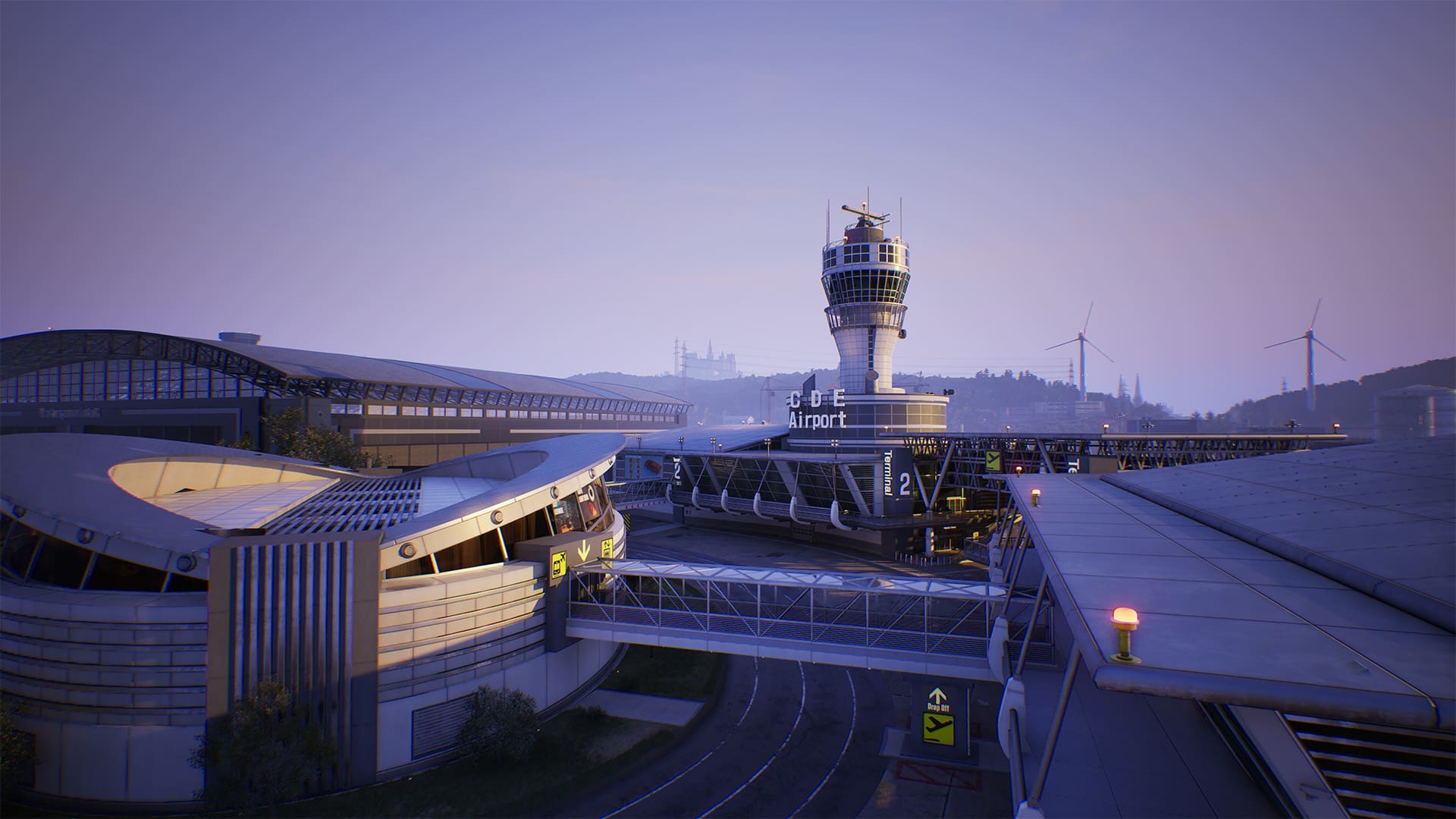 Je kunt zelfs over de landingsbaan van een vliegveld rijden in de game