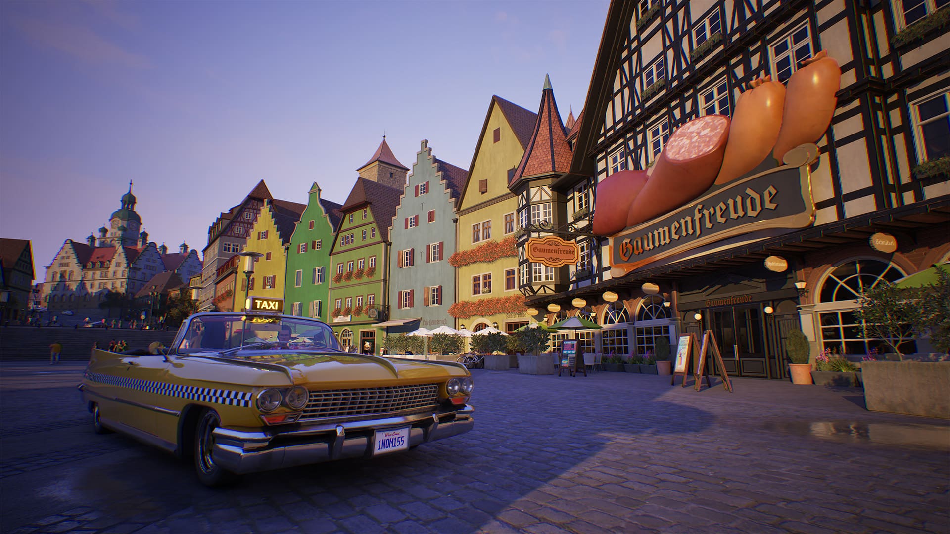 Een oude Duitse binnenstad, oftewel een Altstadt, zit natuurlijk ook in de Duitsland-map