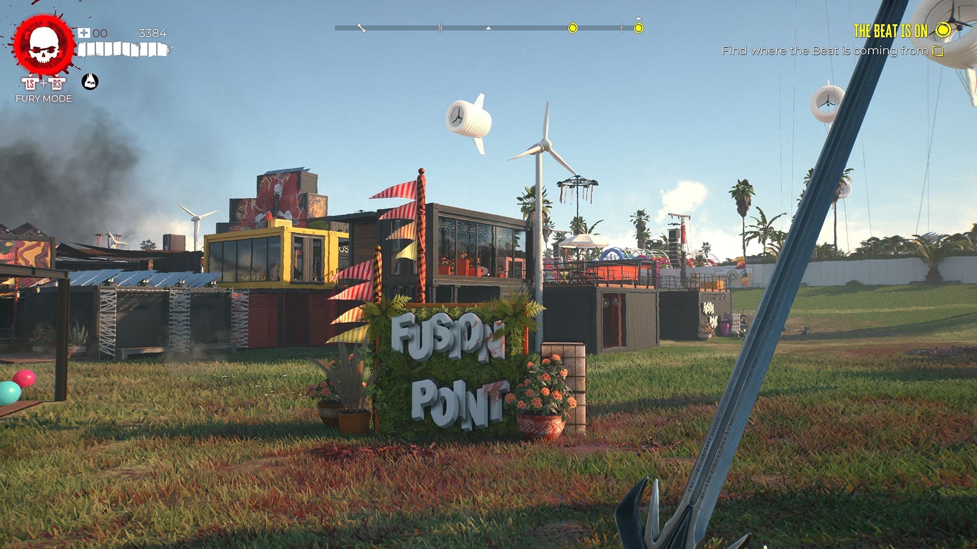 Dead Island 2 Ultimate Edition artikel screenshot 13 festival grounds SoLA DLC bars stalls