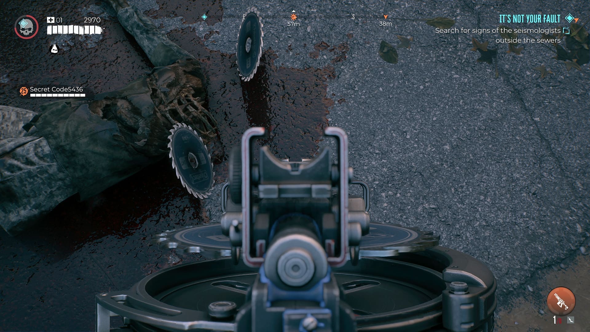 Dead Island 2 Ultimate Edition artikel screenshot 14 Sawblade Launcher shoot discs heads zombies