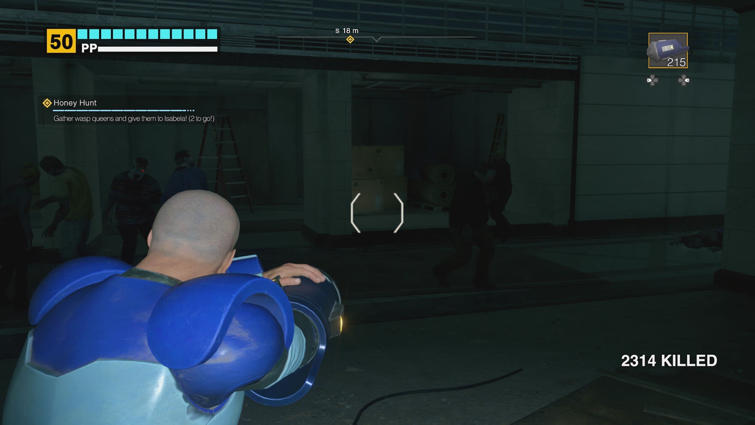 Dead Rising Deluxe Remaster review screenshot 6 aim and walk