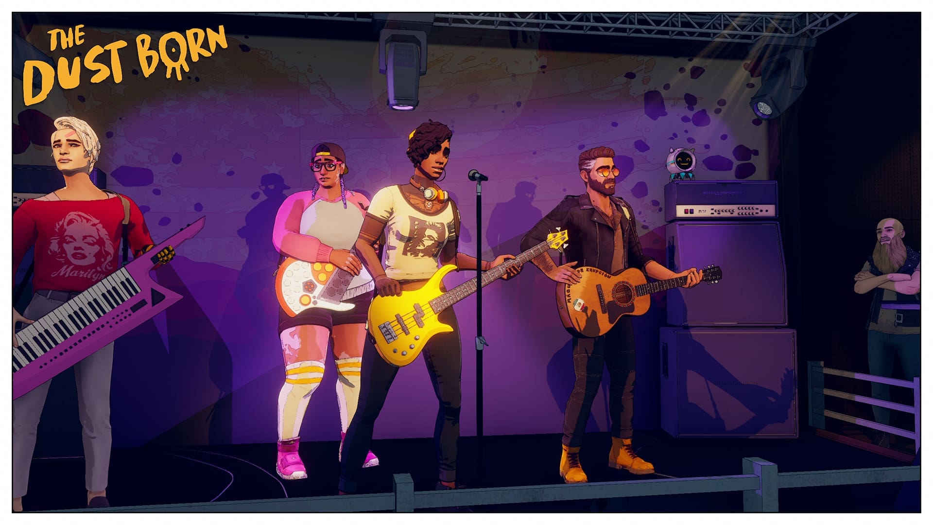 Dustborn game review screenshot 3 touring punk rock band
