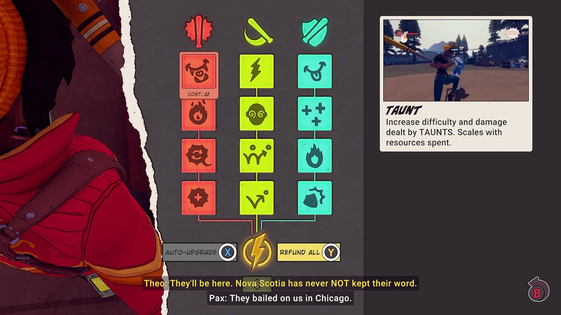 Dustborn game review screenshot 9 bat upgrades combo attacks