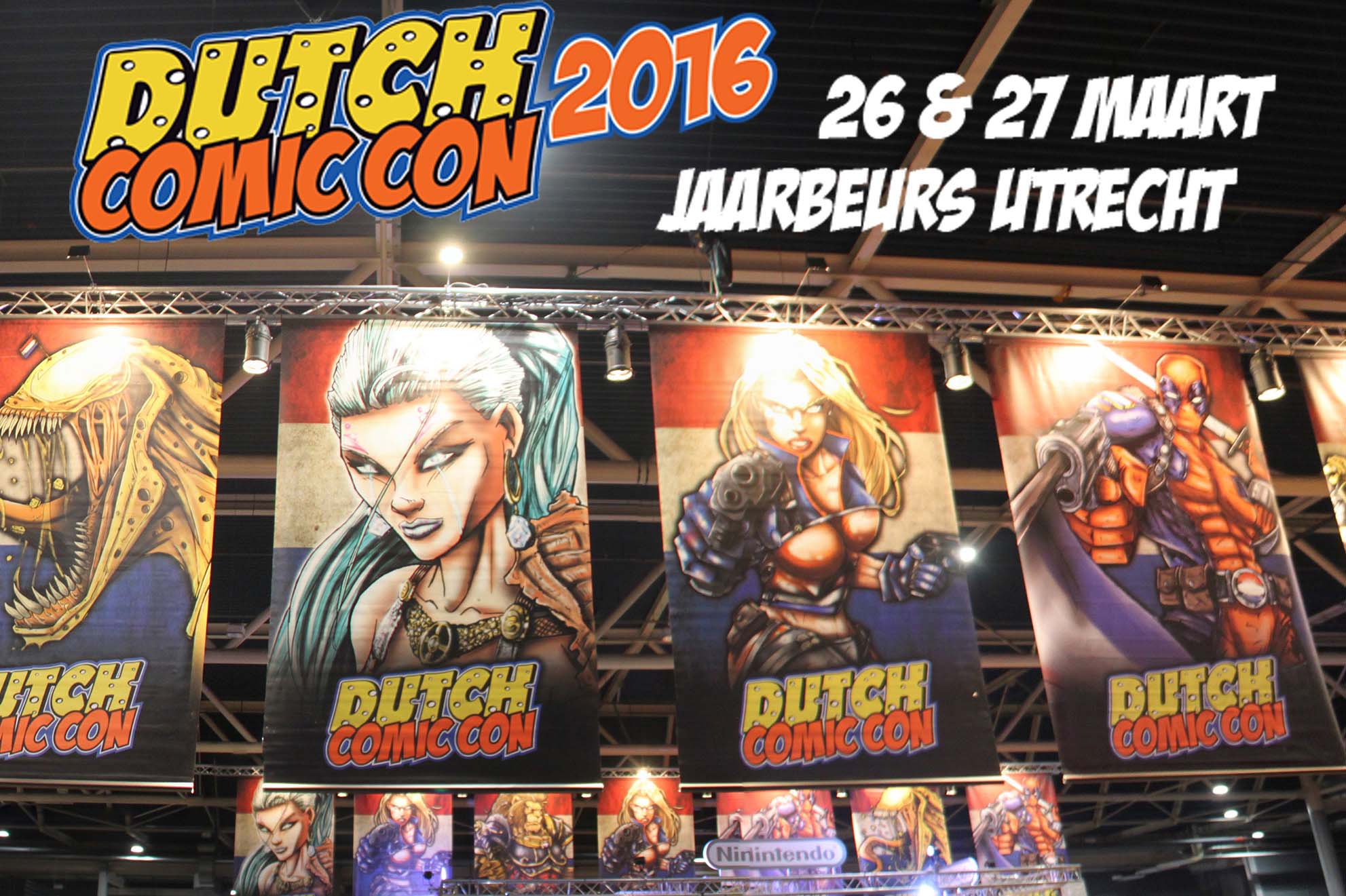 Dutch Comic Con 2016 – veel acteurs, cosplay en merchandise