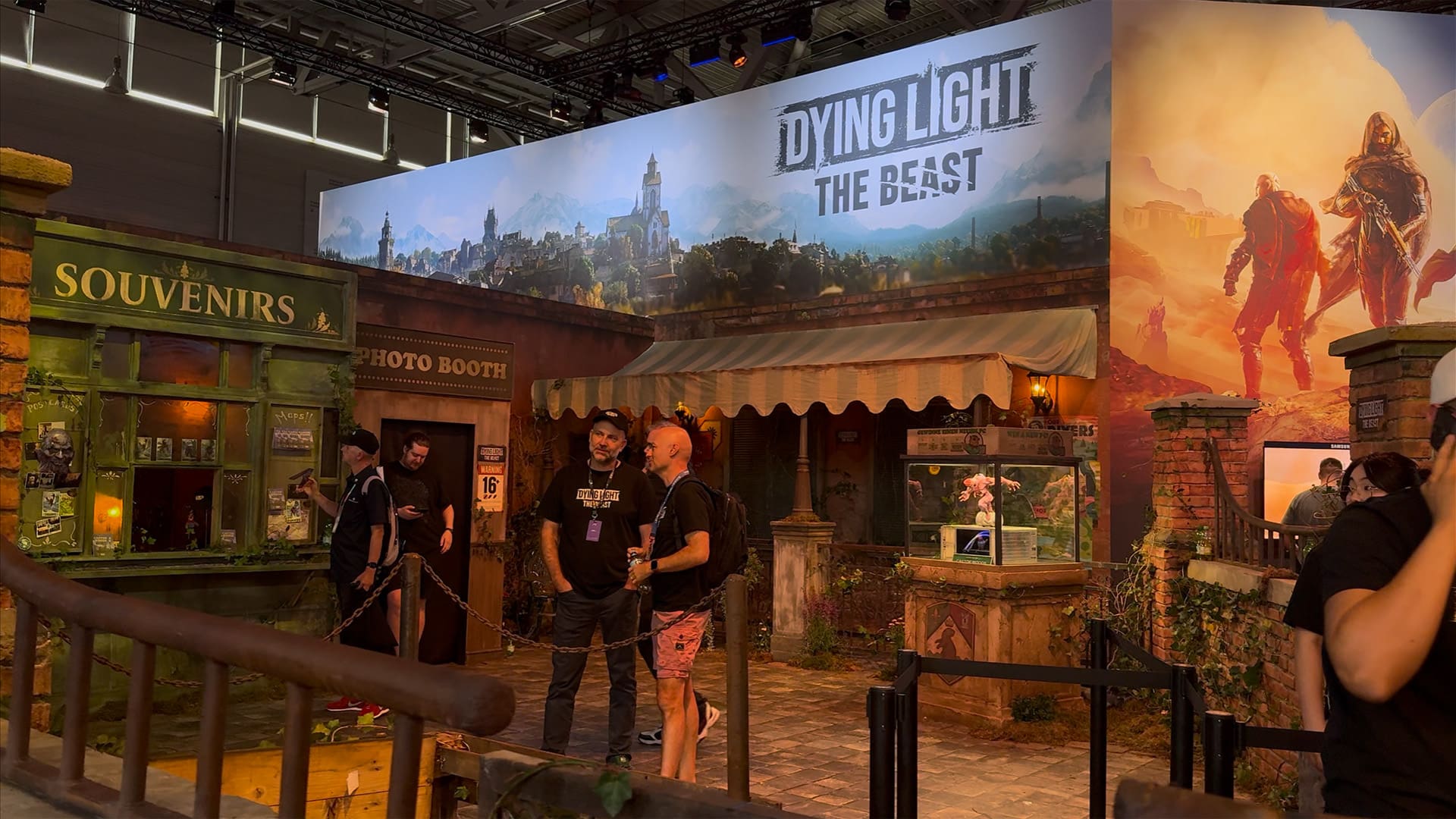 Dying Light The Beast gamescom 2025 preview image 3 atmospheric booth