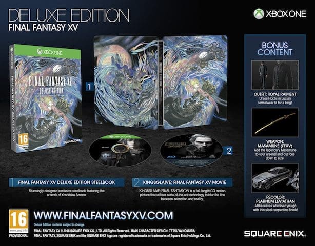 Final Fantasy XV Deluxe Edition