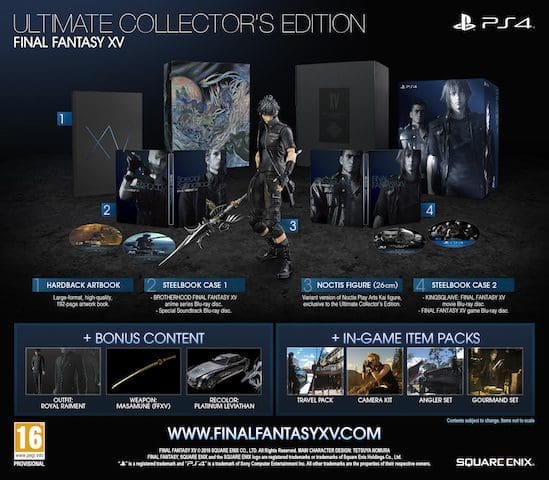 Final Fantasy XV Ultimate Collector's Edition