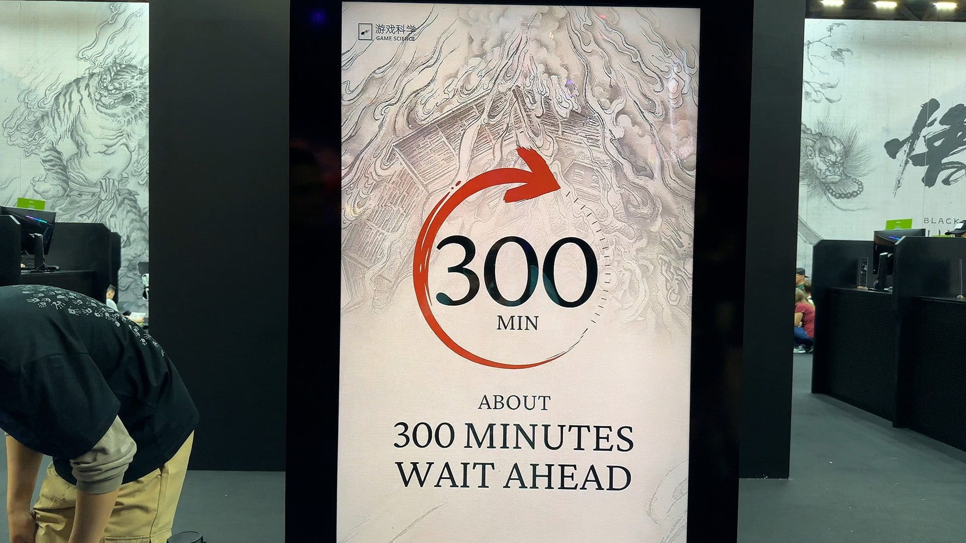 Gamescom 2023 artikel image 12 Black Myth Wukong queue 300 minutes
