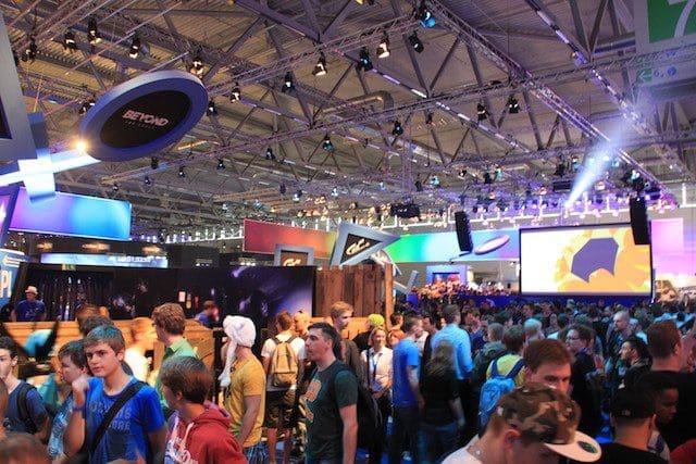 Gamescom Playstation booth