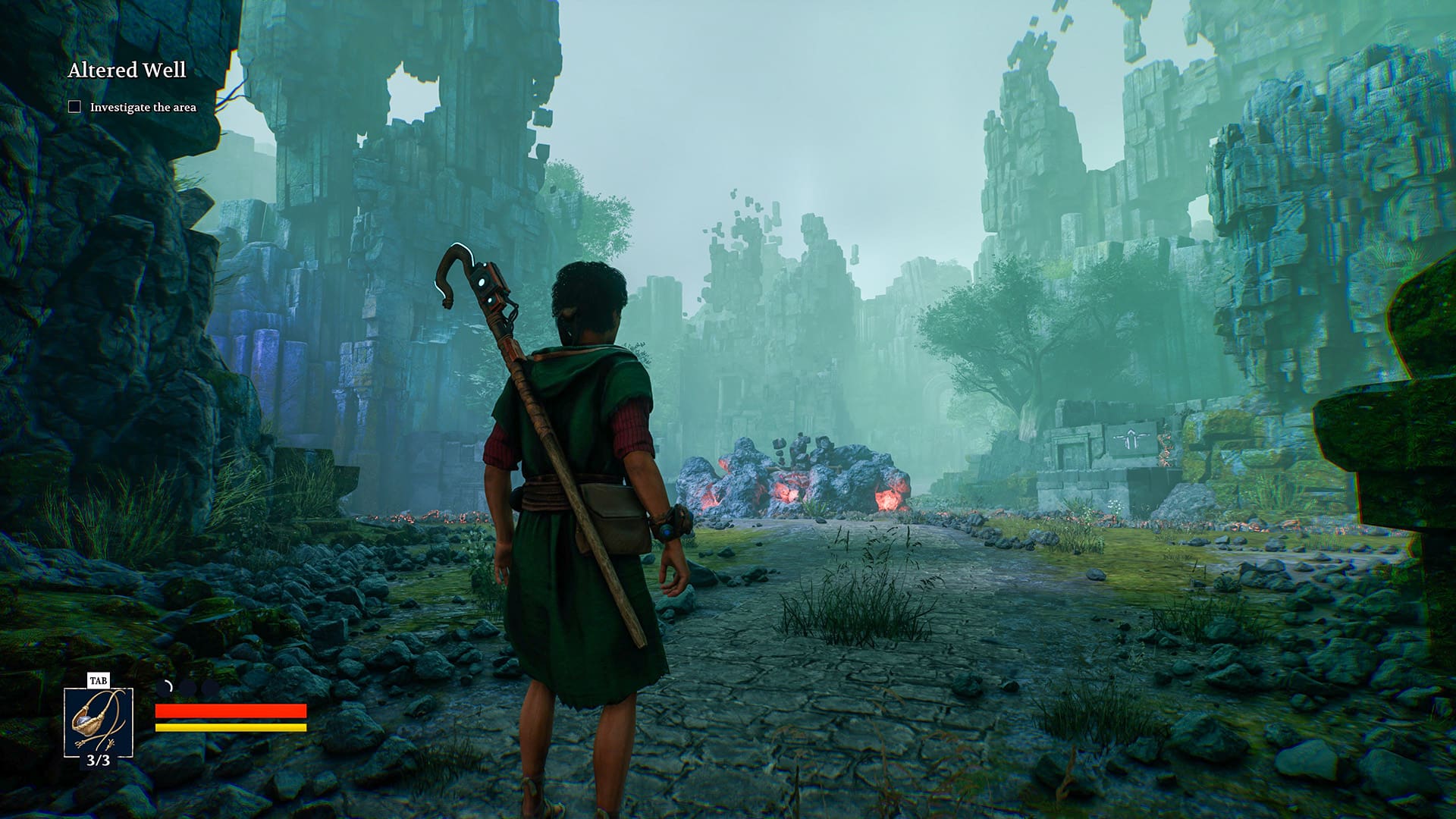 Gate Zero gamescom 2025 preview image 3 Altered Well quest cave past future