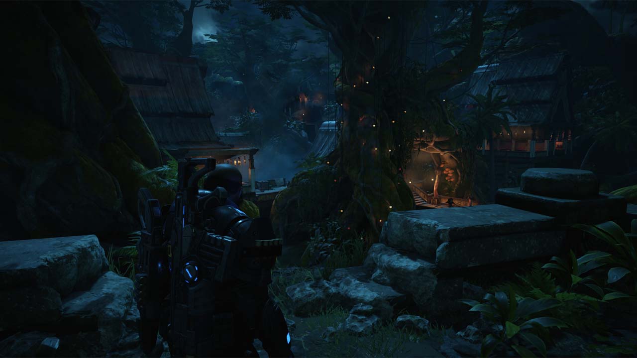 Een van de unieke locaties is de jungle