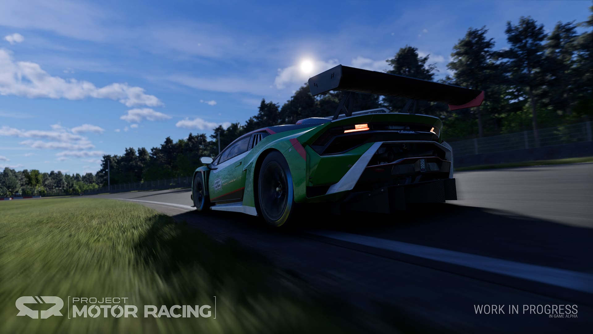 Giants Software gamescom 2025 farming racing article image 6 Project Motor Racing 24-hour day night cycle Lamborghini Huracan GT3 Zolder