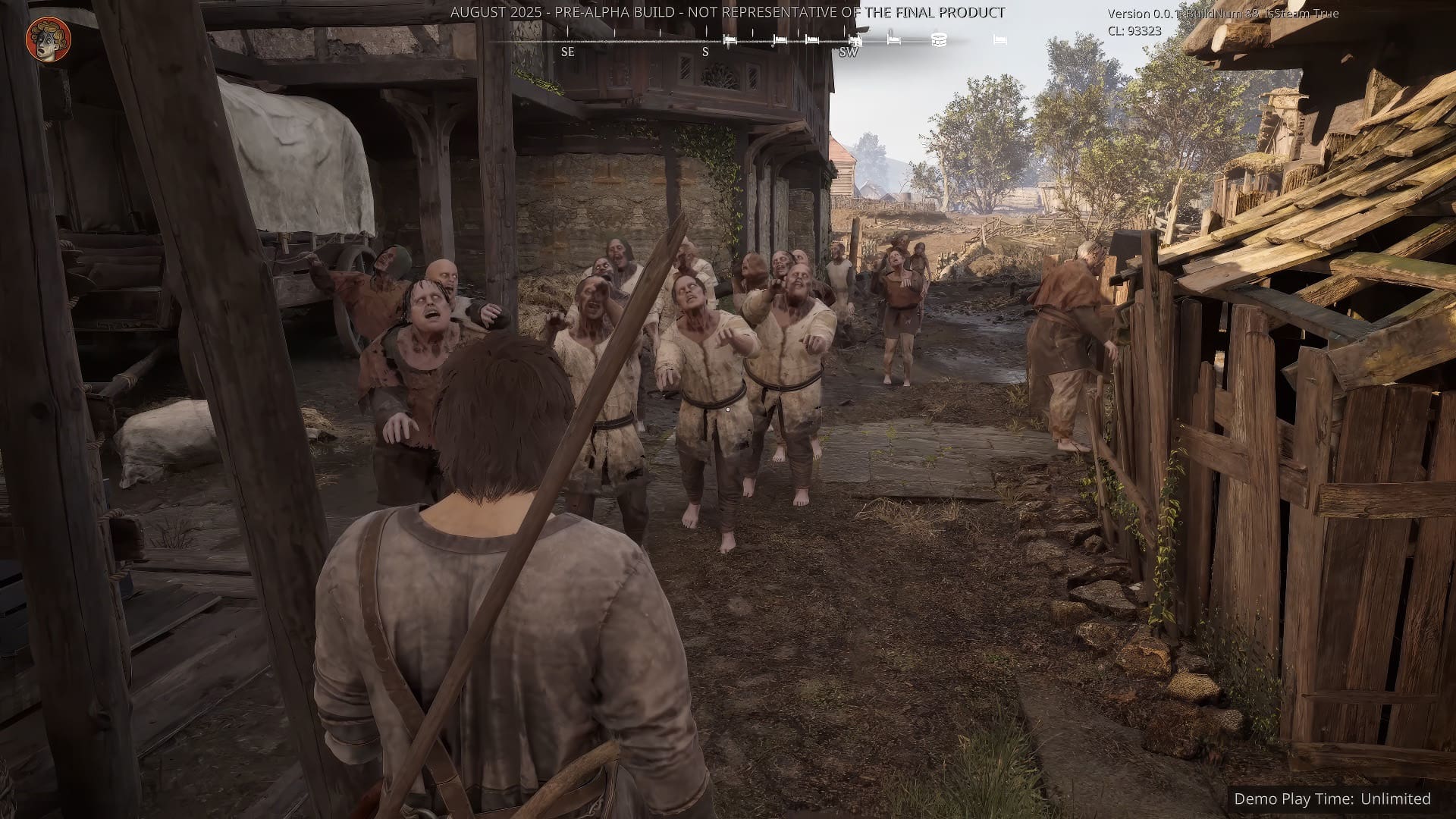 In God Save Birmingham speel je als een personage dat in de middeleeuwen moet zien te overleven in een wereld vol zombies