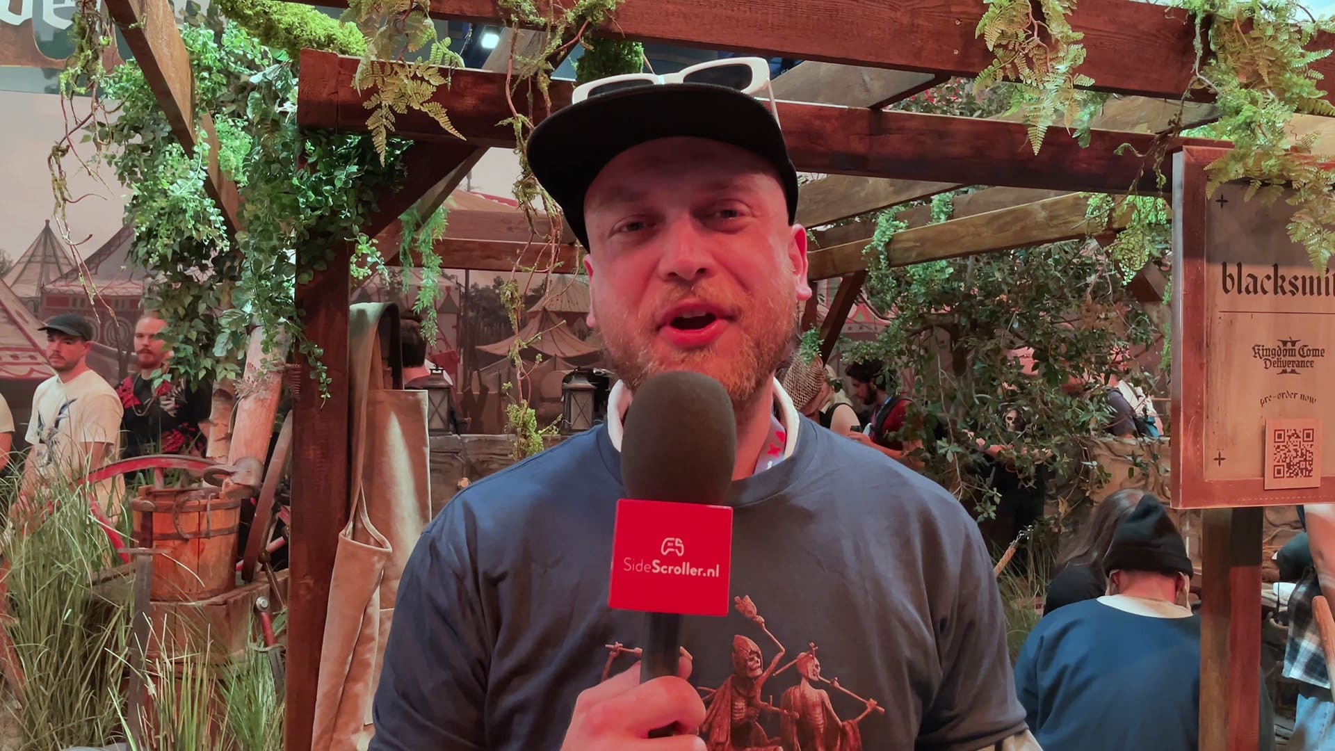 Kingdom Come Deliverance 2 gamescom 2024 preview booth video item Mitchell Side-Scroller.nl