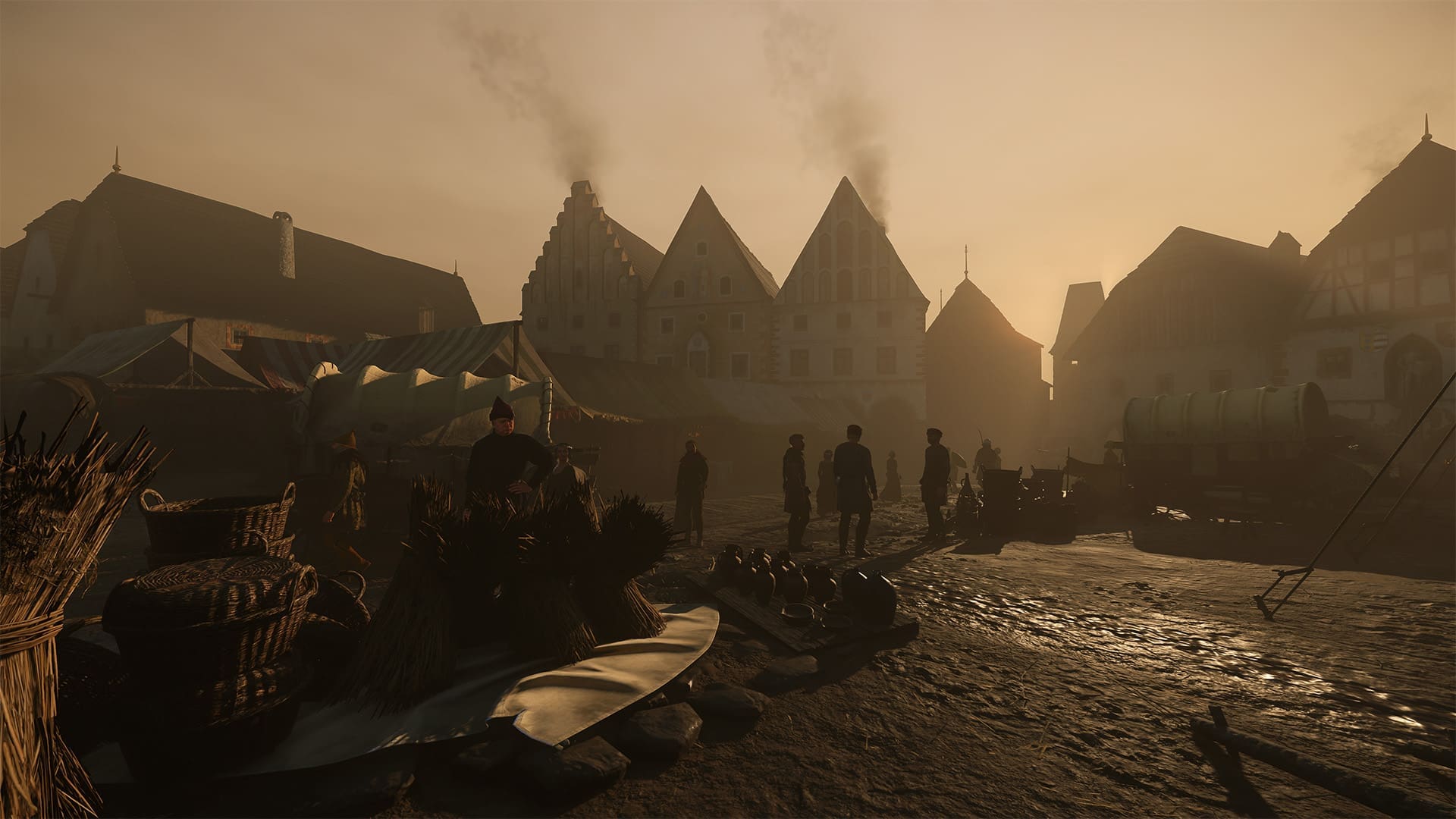 Kingdom Come Deliverance 2 gamescom 2024 preview screenshot 1 cities