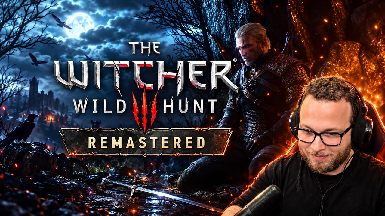 Let's Play The Witcher 3 Wild Hunt Remastered livestream SideScrollerNL