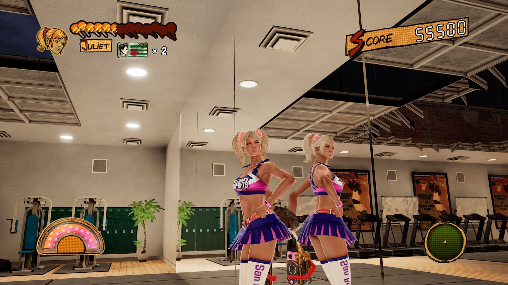Lollipop Chainsaw RePop review screenshot 5 mirrors