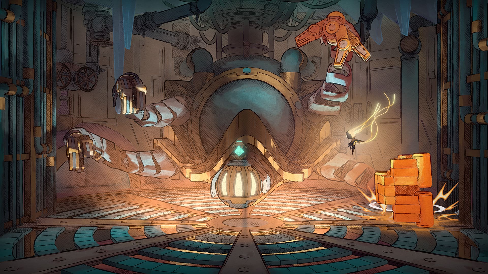 MIO Memories in Orbit gamescom 2025 preview image 3 boss fight