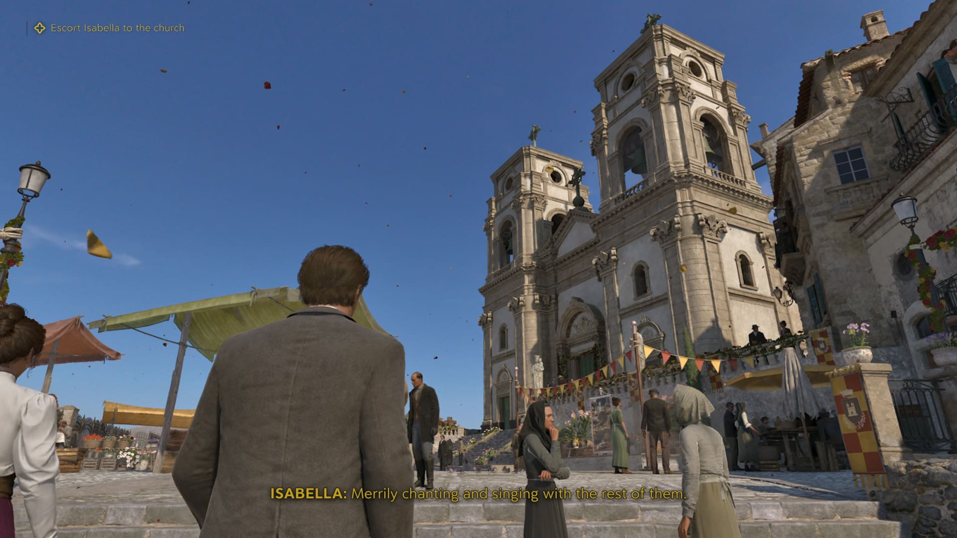 Mafia The Old Country review screenshot 10 San Celeste church tower landmark
