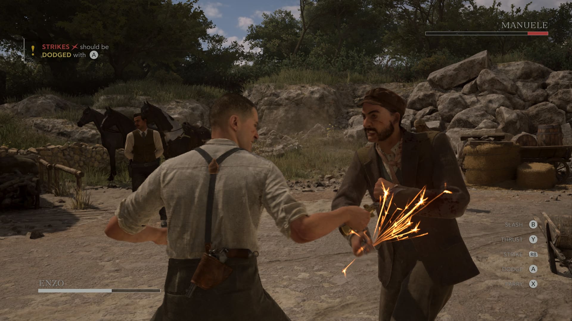 Mafia The Old Country review screenshot 14 knife fights scripted