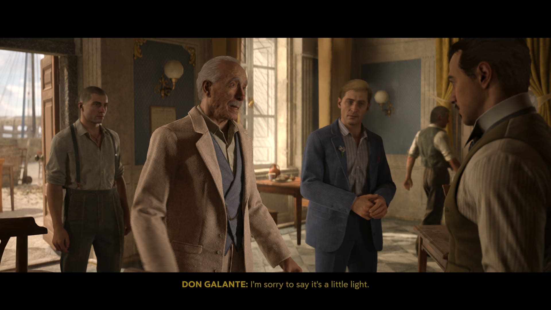 Mafia The Old Country review screenshot 5 Don Galante character story role