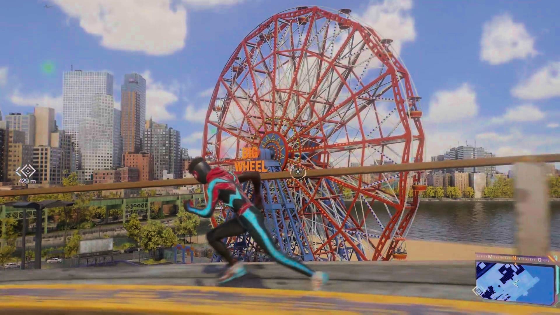Marvel's Spider-Man 2 review screenshot 5 Coney Island attractions and rides