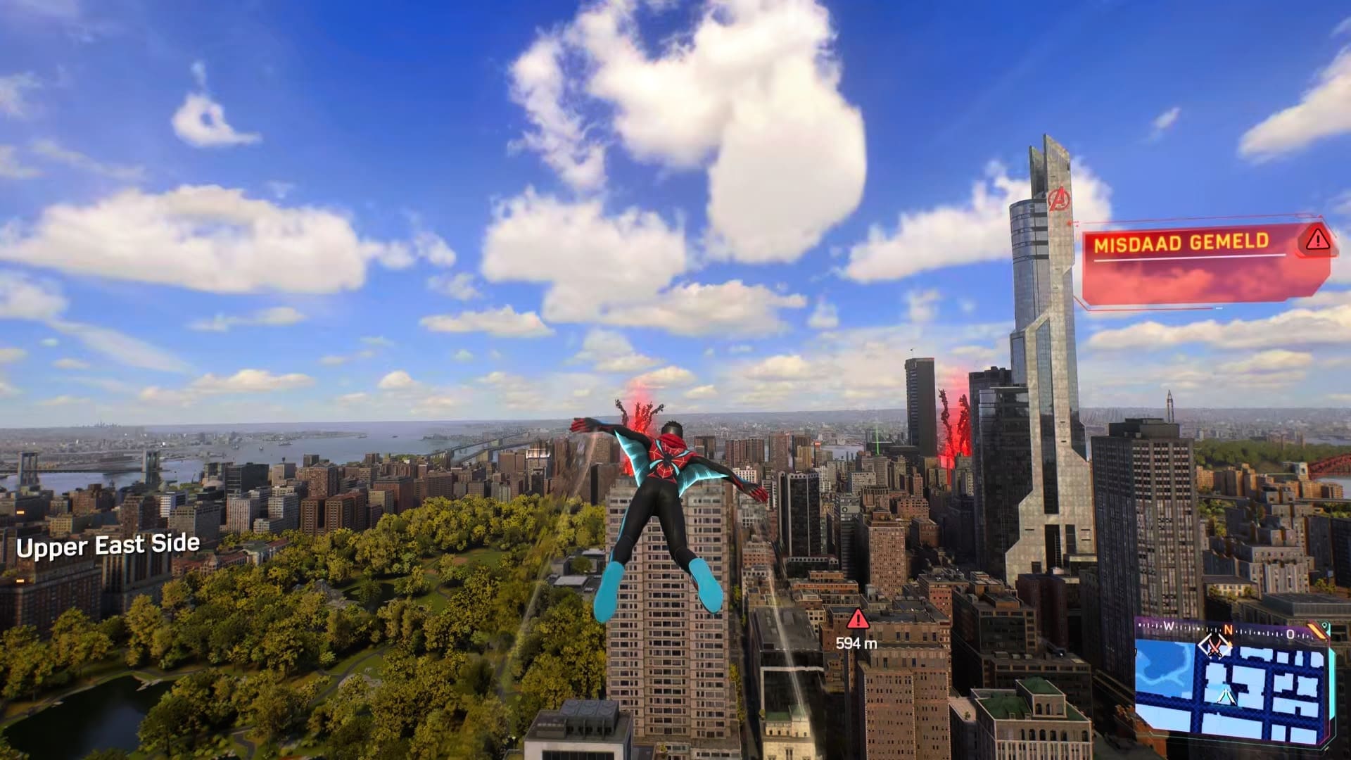 Marvel's Spider-Man 2 review screenshot 6 web wing wingsuit