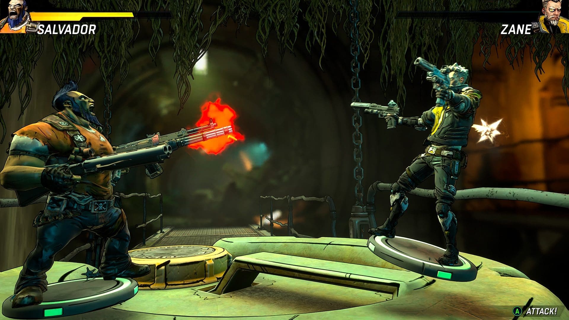 De Vaultlander battles daarentegen zorgt voor variatie in gameplay