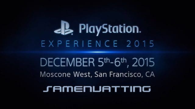 PlayStation Experience 2015 keynote – samenvatting