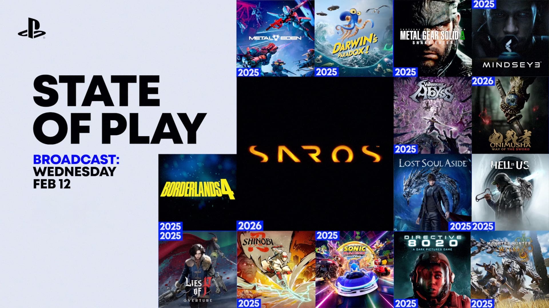 PlayStation State of Play 12-02-2025 Dit werd aangekondigd