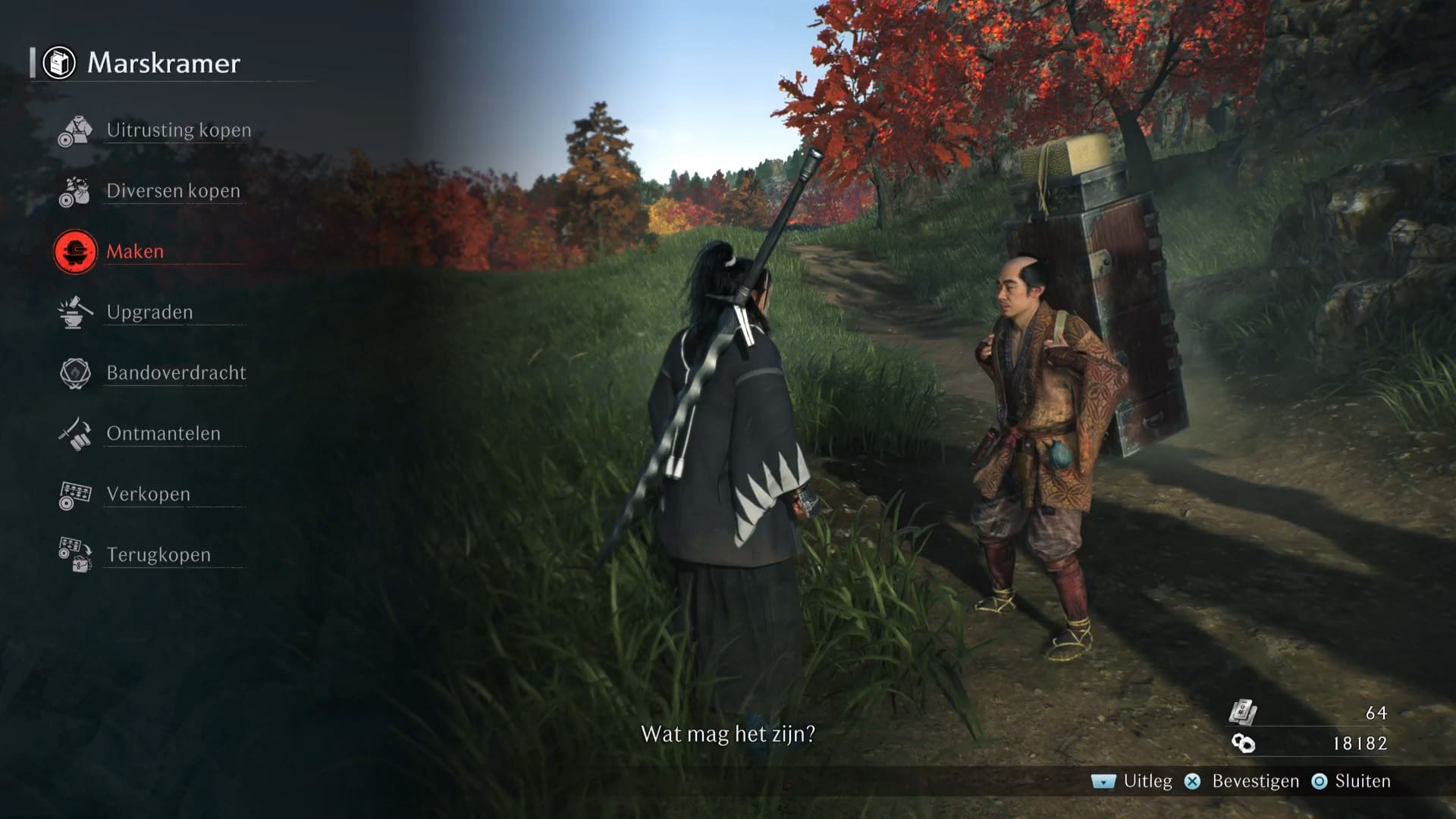 Rise of the Ronin review screenshot 21 travelling vendors